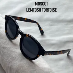 モスコット　moscot lemtosh レムトッシュ　サングラス　メガネ　46 ベッコウ　tortoise