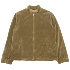 美品 ETRO エトロ ジップアップ ブルゾン コーデュロイジャケット XL ブラウン メンズ 古着 中古 USED