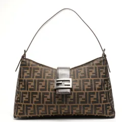 FENDI フェンディ ショルダーバッグ ズッカ マンマ バケット キャンバス【中古】