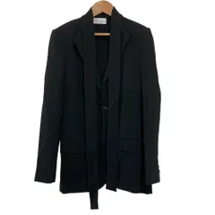 美品 RED VALENTINO レッドヴァレンティノ ボウタイ付き ストレッチ シングルジャケット サイズ40 ブラック レディース 古着 中古 USEDのサムネイル