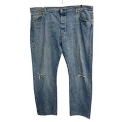 メキシコ製 Levi's501 デニムパンツ W44 ライトブルー リーバイス ボタンフライ ビッグサイズ アメカジ デニム ジーンズ 2603-452