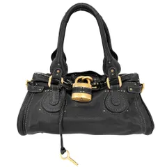 2026年最新】クロエ Chloe ハンドバッグ レザー ゴールド×ゴールド金具
