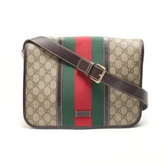 GUCCI グッチ ショルダーバッグ シェリー GGスプリーム PVC メッセンジャーバッグ【中古】