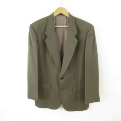 タケオキクチ TAKEO KIKUCHI ジャケット ブレザー 長袖 緑 カーキ 3 *T290