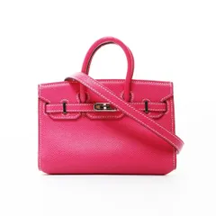 HERMES エルメス ショルダーバッグ □O刻印 2011年製 タイニーバーキン エプソン ミニバッグ【中古】