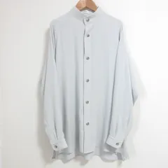 良品 24AW THE RERACS ザリラクス RERACS STAND COLLAR RAGLAN SHIRT シャツ 38サイズ ライトグレー  レディース 古着 中古 USEDのサムネイル