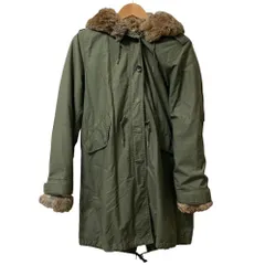 WOOLRICH ウールリッチ ライナー付きモッズコート サイズS カーキ レディース 古着 中古 USED