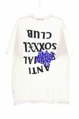 ゴッド セレクション トリプル エックス GOD SELECTION XXX × ANTI SOCIAL SOCIAL CLUB 21SS アンチ ソーシャル ソーシャル クラブ S/S TEE WHITE L バック Tシャツ ホワイト 白 260324