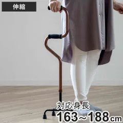 杖 2段階 4点杖 立ち上がり 軽量 多点杖 ステッキ 介護 自立式 （ 四点杖 6段階調節 伸縮杖 歩行 補助 リハビリ プレゼント 女性 男性 介護用品 倒れない 安定 握りやすい 衝撃吸収 滑りにくい 転倒防止 おしゃれ )のサムネイル