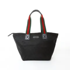 GUCCI グッチ ハンドバッグ GGキャンバス シェリー ライン トートバッグ【中古】