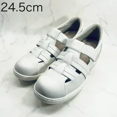 【新品 訳あり】　【3E】アトリエグルカシューズ　24.5㎝　アイボリーのサムネイル