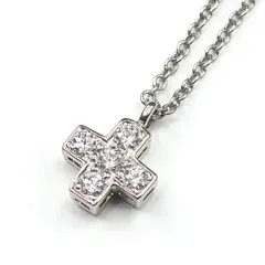 ティファニー Tiffany&Co. クルーシーフォーム ネックレス ペンダント ダイヤモンド PT950 プラチナ 【中古】Aランク