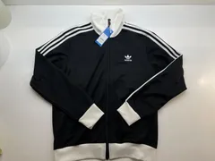 【新品未使用　保管汚れ有り】アディカラー クラシックス ベッケンバウアー トラックトップ（ジャージ））ブラック×ホワイト　メンズ　XLサイズ　II5763　EEP84