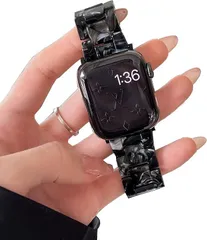 8P422 アップルウォッチバンド（黒）38mm 40mm 41mm 42mm