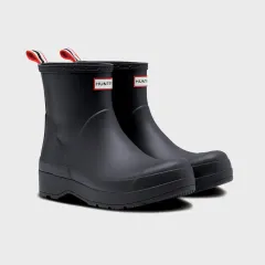 ハンター MEN オリジナル プレイ ショート レインブーツ ブラック 260