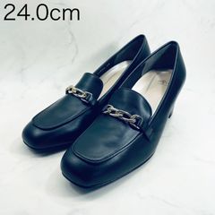 アオキ ビットローファー 24cm 中古 黒 AOKI ローファー - メルカリ