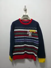 トミーヒルフィガー NYC パータン ニット セーター 164