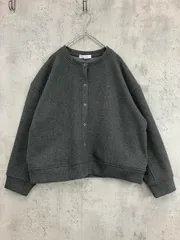 URBAN RESEARCH Sonny Label アーバンリサーチサニーレーベル 中厚手 スナップ ストレッチメルトン カーディガン sizeF/グレー ■◇ レディース