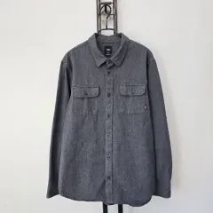 VANS チャコール ポケット シャツ