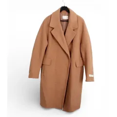 レディース 66サイズ/EnC ハンドメイド ウールコート 12-3