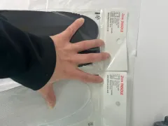 2cm 厚底 インソール 白/黒