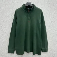 オーバーサイズ ポロラルフローレン メンズ ハーフジップ ニット