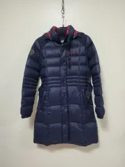 ミレー レディース ダウンジャケット ロング丈 ネイビー 260119