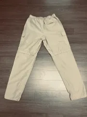 （汚れあり）THE NORTH FACE ザノースフェイス カーゴパンツ クリームホワイト L（ラージ）