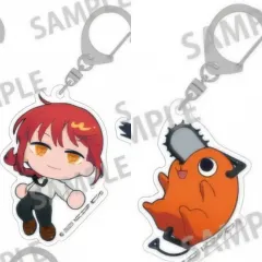 現物 チェンソーマン アクリル キーホルダー キーリング オコーチ / マキマ ポチタ