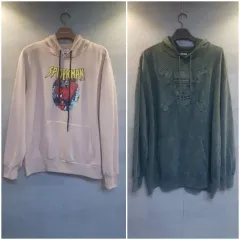 スパイダーマン/ONE PIECE WHO フードTシャツ 未使用