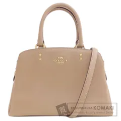 COACH コーチ 91146 ミニ リリー キャリーオール 2WAY ハンドバッグ レザー レディース [中古]