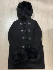 EGOIST エゴイスト ラテギャル ヴィンテージ ファー トグルボタン コート