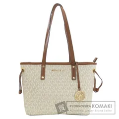 Michael Kors マイケルコース MKシグネチャー トートバッグ PVC レディース [中古]