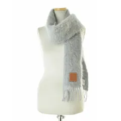 【LOEWE】Long Scarf アナグラム ウール モヘヤマフラー
