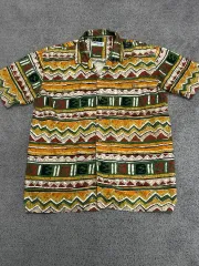 (EL) ミズノ オールドスクール ハワイアン シャツ