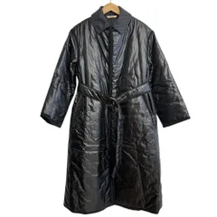 美品 22AW BACCA バッカ 2way ウール パンディグレイヤードコート 36 ブラック×グレー レディース 古着 中古 USEDのサムネイル