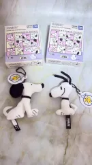 ピーナッツ SNOOPY 75周年 ぬいぐるみ マスコット キーホルダー 2種 セット