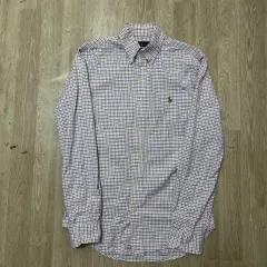 ポロラルフローレン オックスフォード チェックシャツ S/90