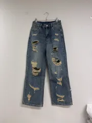 ダメージデニム M