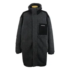 20013 エンビ NBA フリース ジップアップ ロングコート 105 アウター ブランド古着