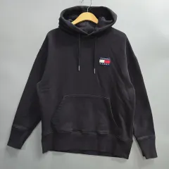 トミー ジーンズ (TOMMY JEANS) ロゴ フーディー Tシャツ S