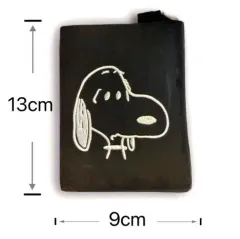 SNOOPY 릴 カード ポーチ ジッパー キーホルダー 新品