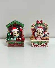 クリスマス ミッキー ミニ フィギュア セット