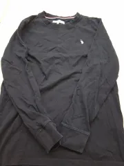 U S ポロアッスン ブラック 長袖Tシャツ