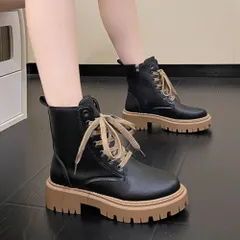 ブーツ レディース ショート 厚底 シューズ カジュアル 靴