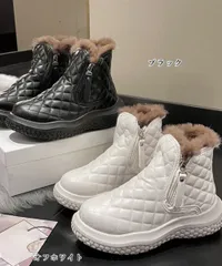 ムートンブーツ ウィンターブーツ レディース ショート丈 キルティング 裏起毛 ボア もこもこ 防寒 防滑 厚底 歩きやすい 履きやすい 疲れない 冷え対策 足元暖かい スノーシューズ