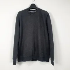 0064 Calvin Klein Jeans(カルヴァンクラインジーンズ) 起毛 スウェット チャコール XL