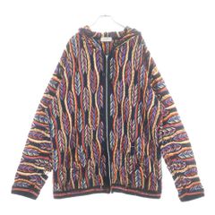 COOGI クージー　3Dニットシャツ　カーディガン　KOHH 2pac COOGI クージー 3Dニットシャツ カーディガン KOHH 2pac - メルカリ