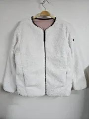 K2 シグネチャー リバーシブル シープスキン ボア 白 ジャケット