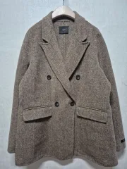 ign ヘリンボーン ダブルブレスト ジャケット